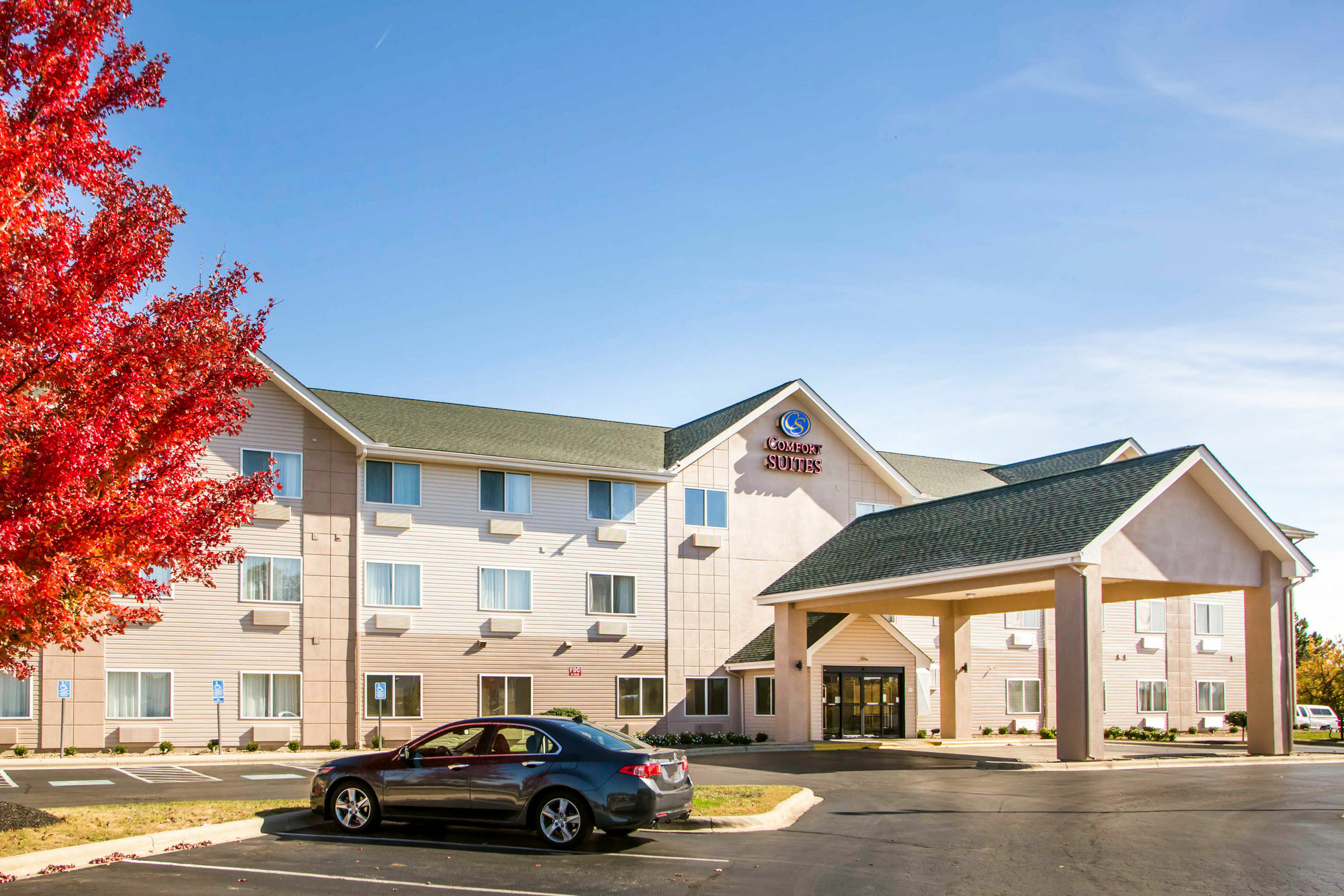 Comfort Suites Columbus West - Hilliard Buitenkant foto